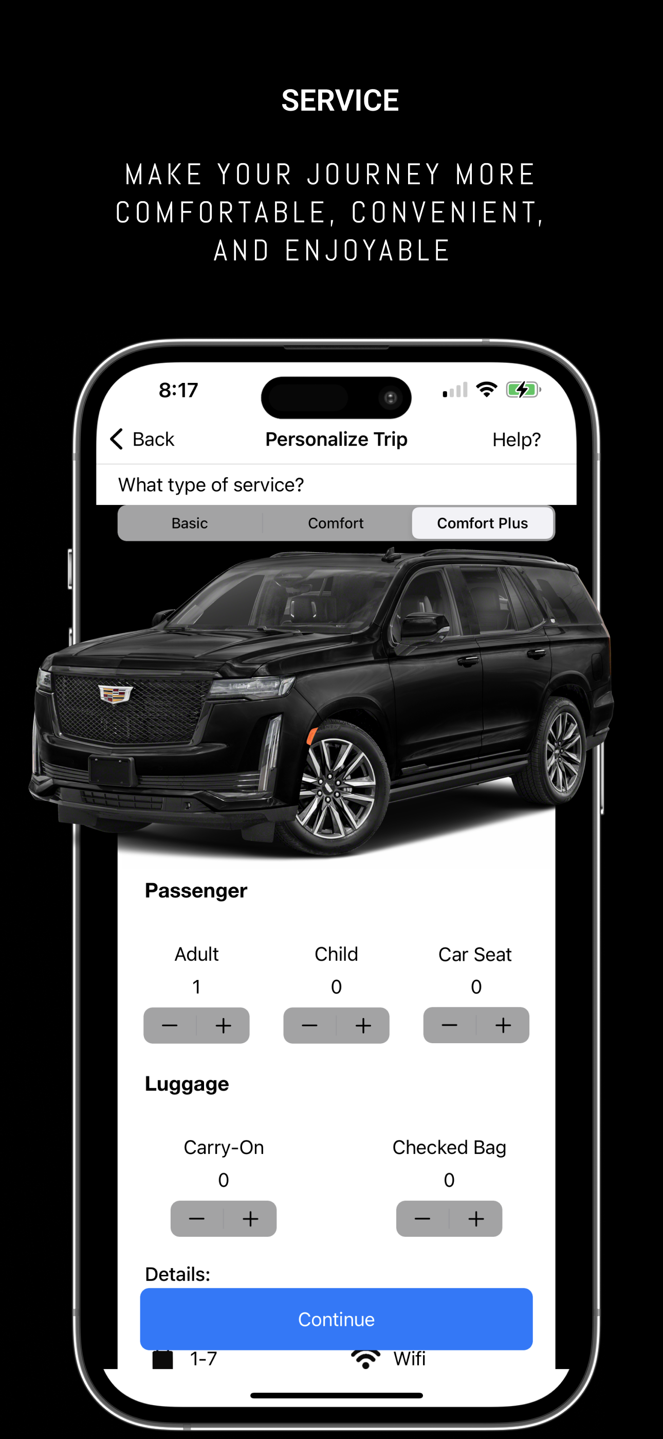 CHEVALERIO transportation interface